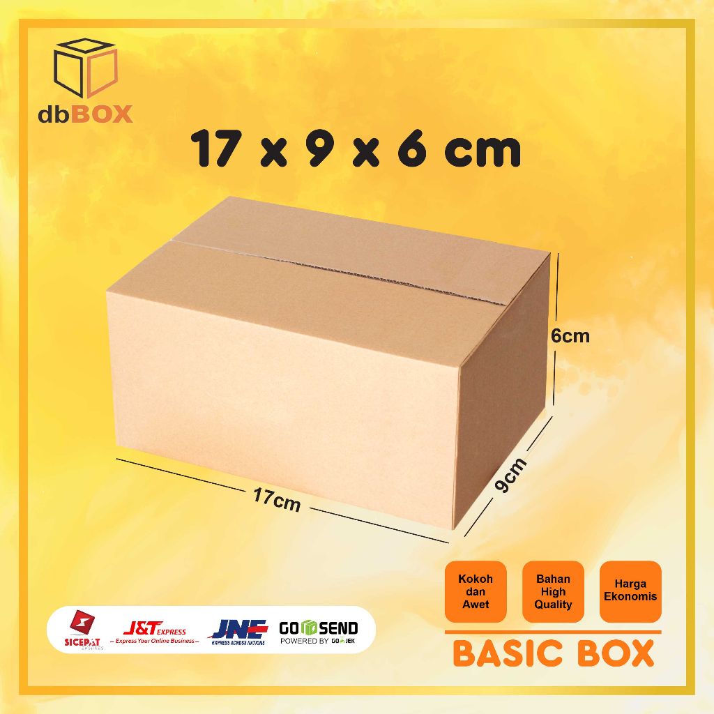

BOX KARDUS 17x9x6 cm DUS PACKING
