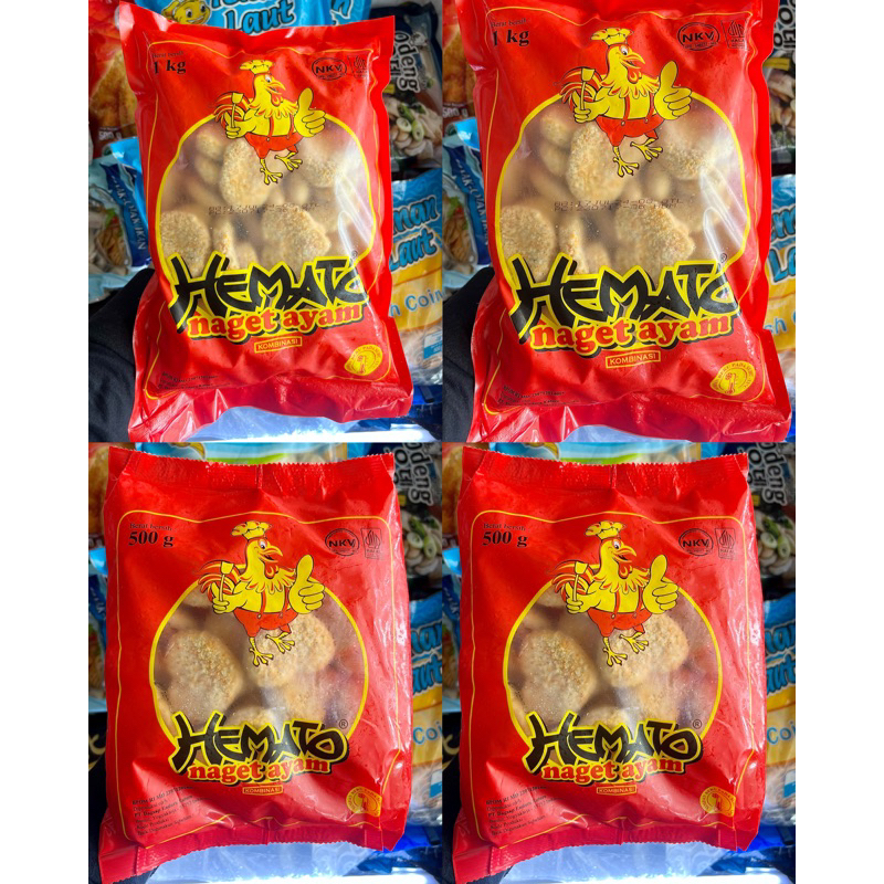 Hemato Nugget Ayam Kombinasi / Hemato Chicken Nugget / Hemato Chicken Nugget Love