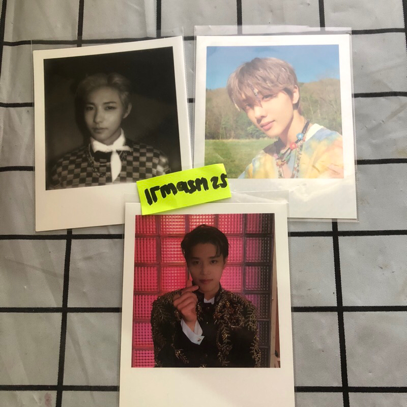 POLAROID OFFICIAL NCT JISUNG RENJUN