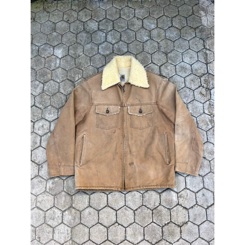 Carhartt Shearling Sherpa Vintage 80s
