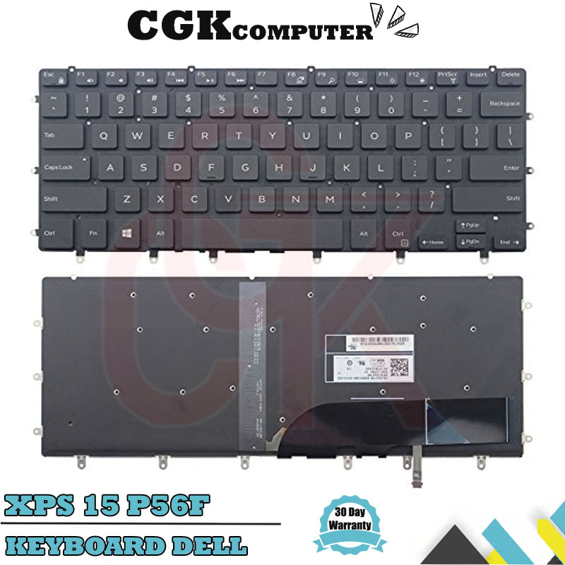 Keyboard Laptop Dell XPS 15-9550 9560 7558 7568 5510 M5510 P56F P55F