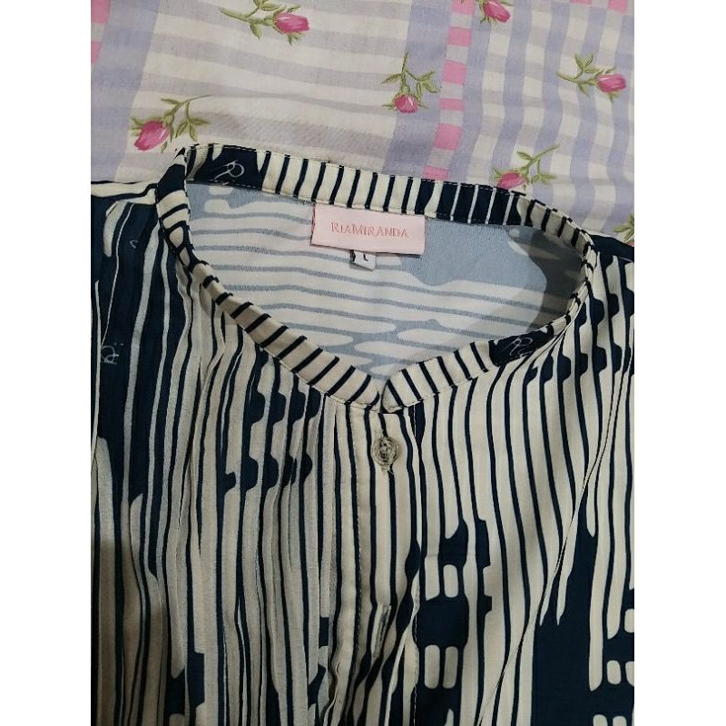 Preloved Ria Miranda Grid Top