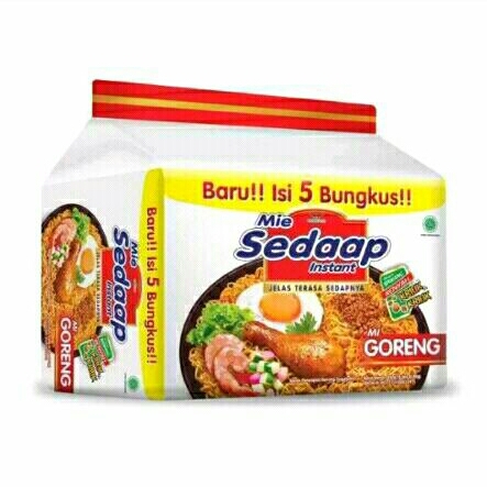

SEDAAP Mie Instant Goreng Isi 5Pcs 90Gr