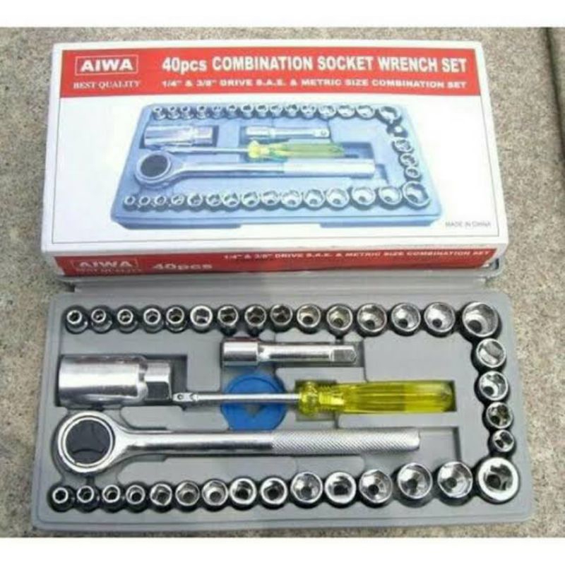 Kunci Shock Aiwa 40pcs