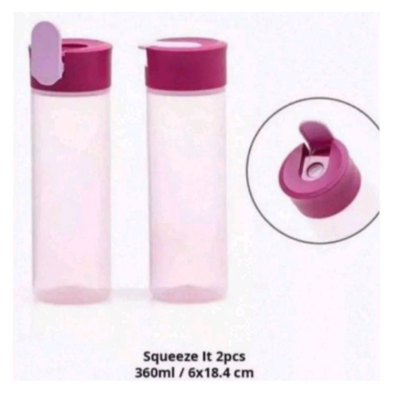 squeeze it tupperware (1pcs) / botol kecap caos tupperware