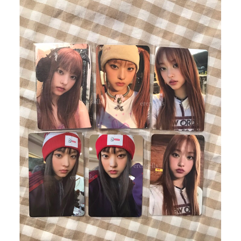 photocard haerin newjeans omg era
