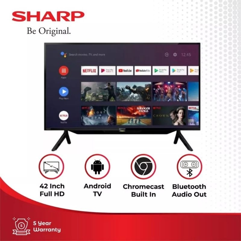 TV Sharp 42 Inch [Full HD, Digital TV] 2T-C42EG1I