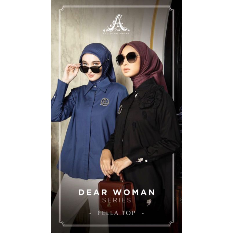 AYU DYAH ANDARI PADANG - Fella Top Basic  - Atasan Wanita