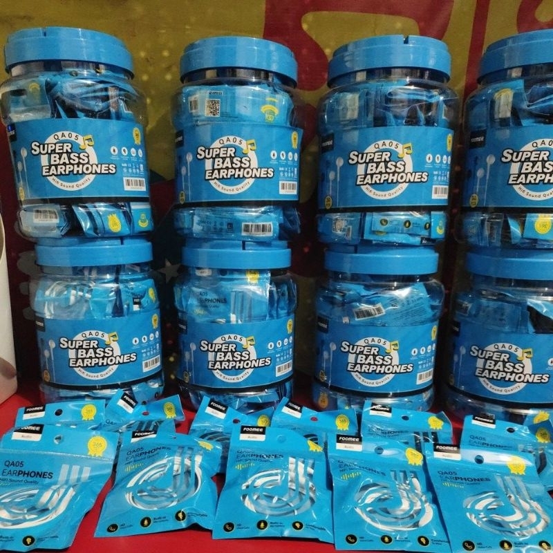 Headset Toples Foomee QA05 1 Toples 30pcs / Rexi ES03 Headset 1 Toples 20pcs
