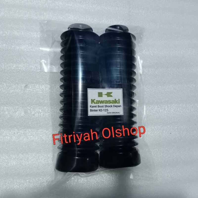 Karet Boot Skok shock Depan Trail  Kawasaki Binter KE 125 Karet Shok Depan Karet Lumpur Non Original