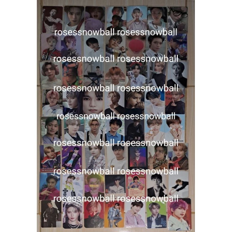 Take All Photocard Album Merchandise Doll NCT 127 Dream WayV SHINee