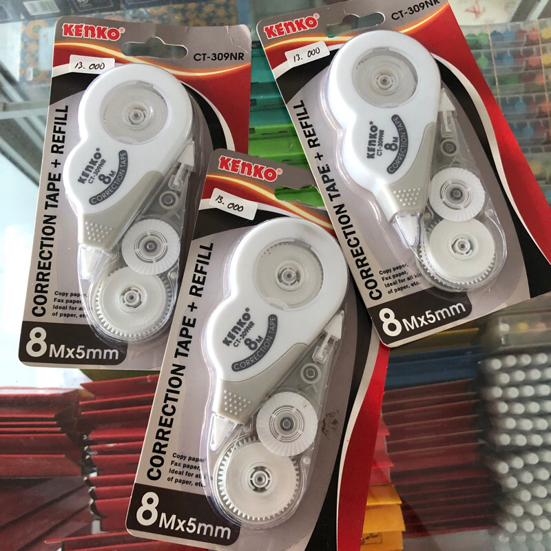 

Correction Tape + Refill | Stip x Roll | ATK