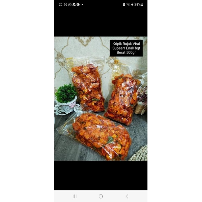 

kripik rujak