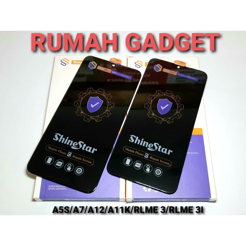 LCD OPPO A5S/A7/A12/A11K/RLME 3/RLME 3I SHINE STAR FULLSET TOUCHSCREEN KUALITAS TERBAIK