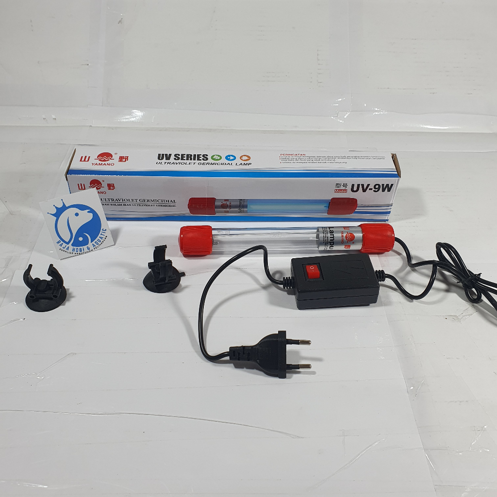 YAMANO 9WATT LAMPU UV ULTRA VIOLET AQUARIUM AQUASCAPE AKUARIUM 9W
