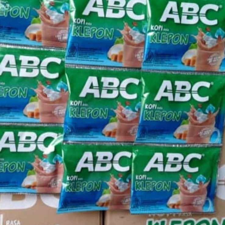 

Abc kopi KLEPON 1 Renceng renteng isi 10 sachet x 25gr