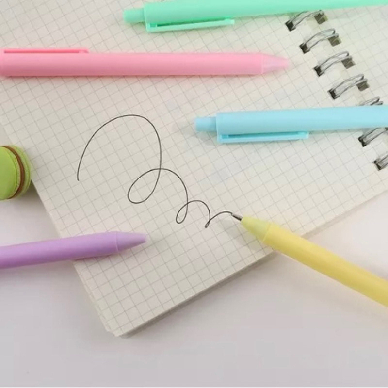 

Pena Cetekan Macaroon / Alat tulis sekolah / Pulpen