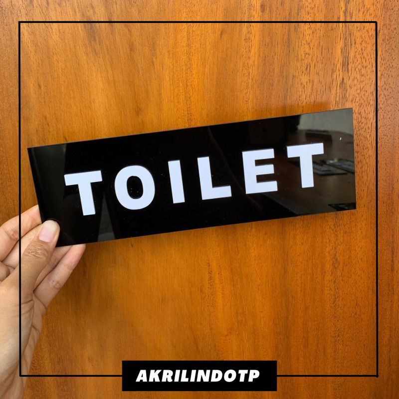 

Custom Papan Petunjuk Tulisan Toilet | Tulisan Tamu Harap Lapor | Papan Petunjuk Batas SUCI