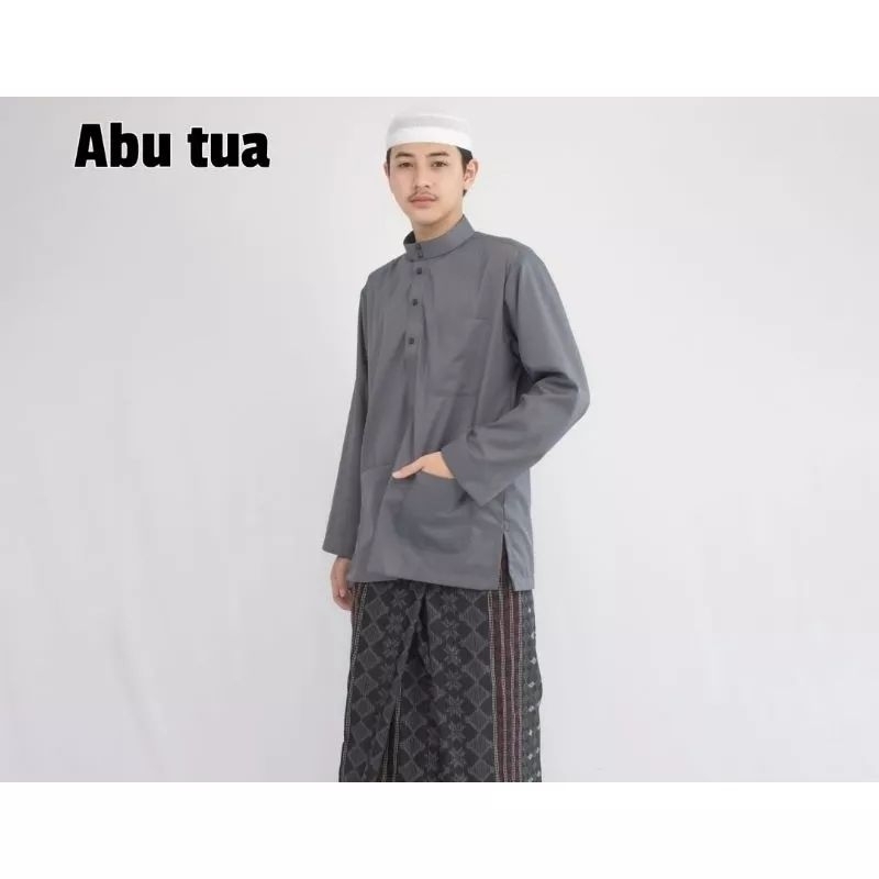 Baju Koko Kurta Melayu Dalwa / Koko Pria Maroko Exlusive