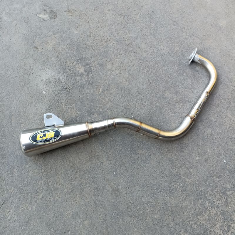 Knalpot balap beat karbu ORI CJS RACING TYPE CLD laser