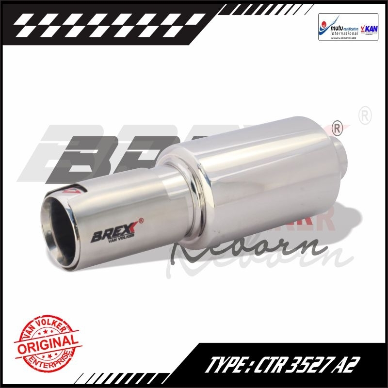 knalpot mobil BREXX ORIGINAL type HE 5027 A2