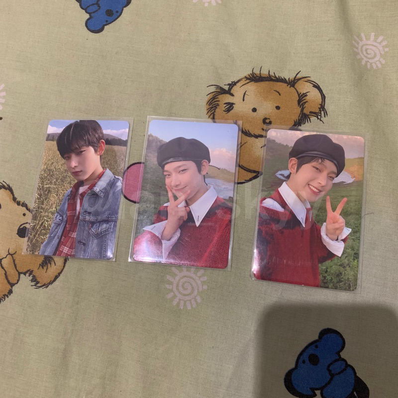 [OFFICIAL PC] Photocard Sunoo Dawn Ver (Sunoo dilan/denim, Sunoo baret dagu, Sunoo baret nyengir)