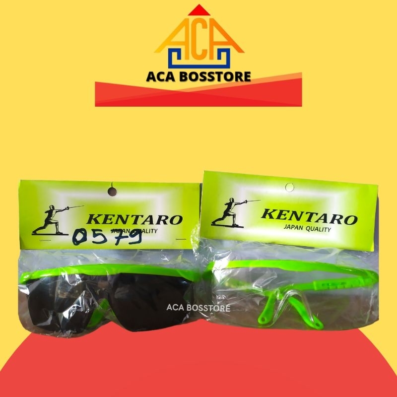 Kentaro kacamata safety / Kaca mata kerja (anti gores) / Kacamata las