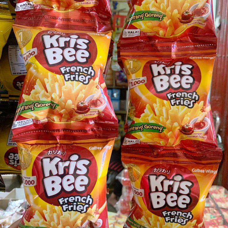 

KRISBEE FRENCH FRIES / KRISBEE KENTANG GORENG / 1 RENCENG ISI 10pcs