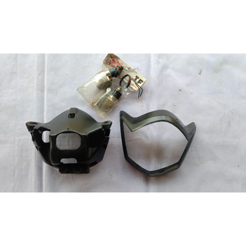 headlamp vixion old cover batok headlamp vixion old cover lampu vixion lama original copotan set sei