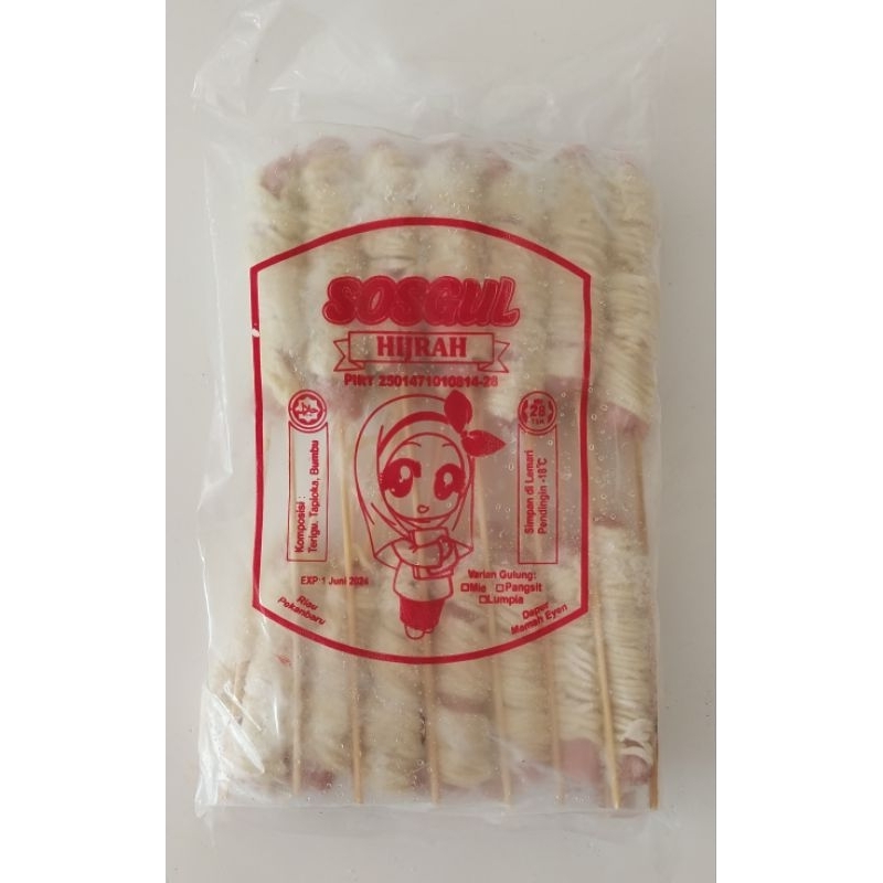 

Sosmie gulung isi 28 tusuk