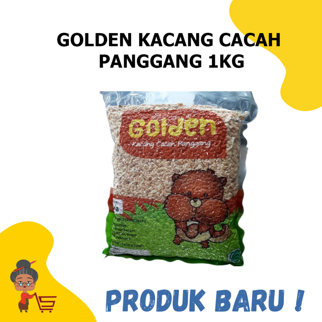 

GOLDEN KACANG CACAH PANGGANG 1KG / GOLDEN KACANG CACAH PANGGANG