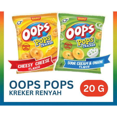 

[MT] Oops Pops Crackers 20gr [ 1 PCS ]