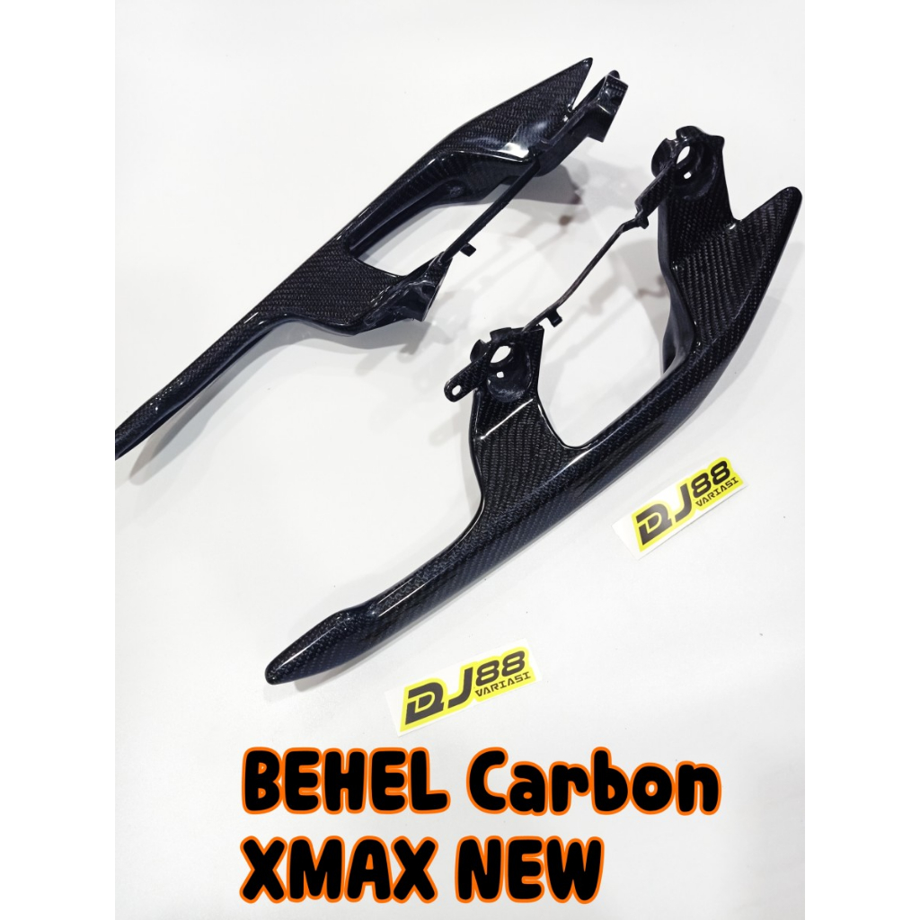 Behel carbon xmax 250 xmax 300 behel belakang carbon kevlar