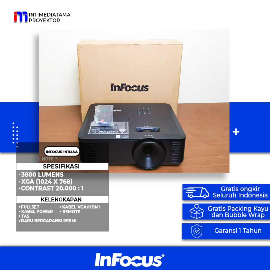 Proyektor Infocus IN112AA BARU