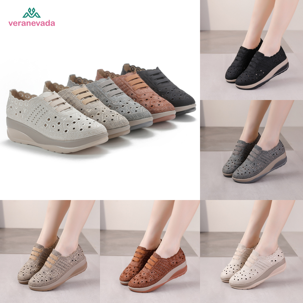 Vera Nevada Sepatu Wedges Wanita Shoes VN1237