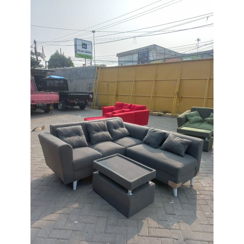 sofa L retro Lampung, bandar Lampung, Lampung Selatan