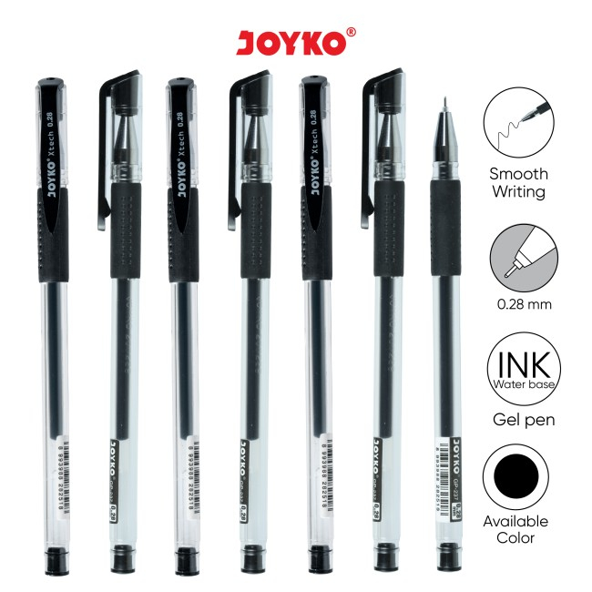 

Pulpen Gel / Ballpoint Gel / Gel Pen GP-237 JOYKO ( PCS )