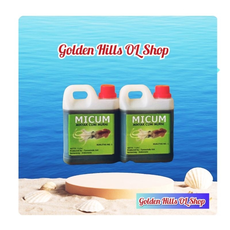 

MINYAK CUMI UNTUK IKAN - MICUM LIQUID 1L 1000ML