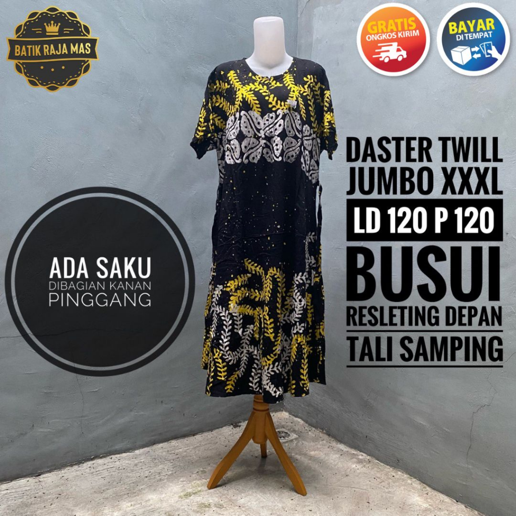 Baju Daster Wanita Dewasa Ibu Ibu Kekinian Terbaru Tidur Lengan Pendek Rumahan Busui Friendly Reslet