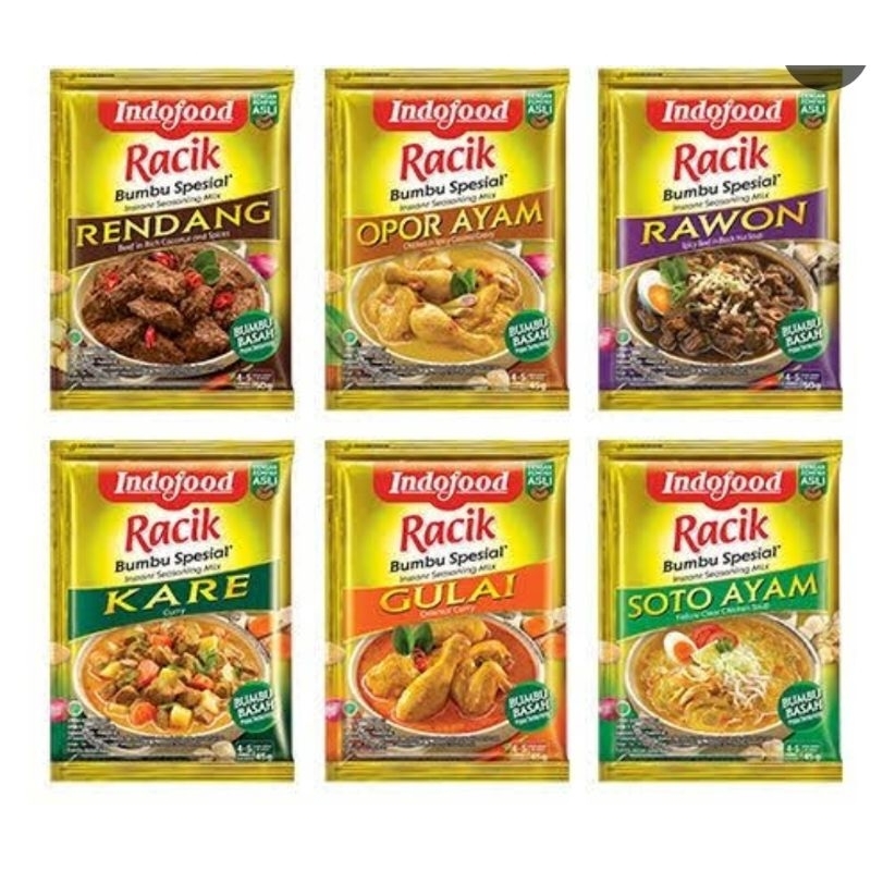 

Bumbu Spesial Racik Instant Indofood 50g | 45g