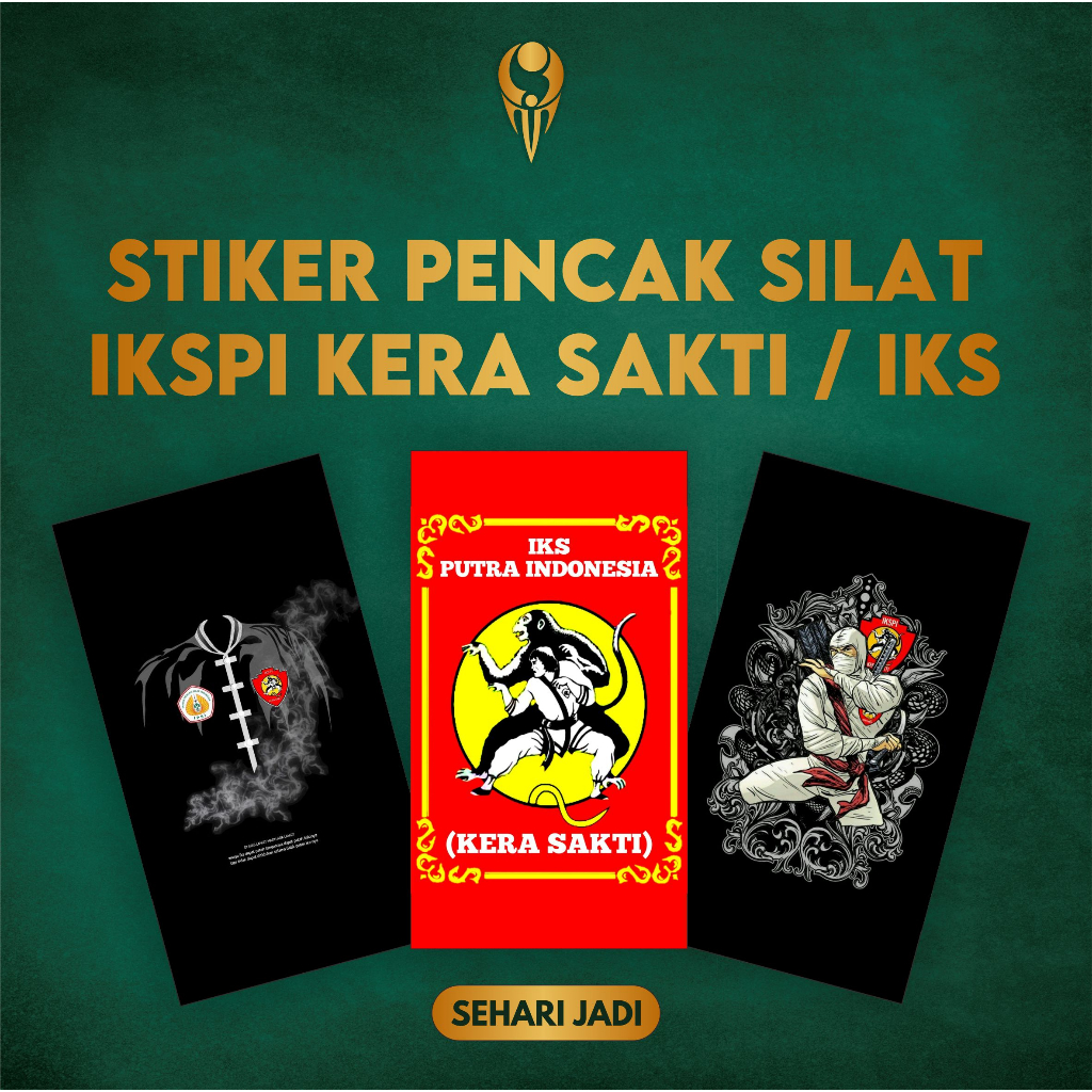 

STIKER PENCAK SILAT IKSPI KERA SAKTI IKS - SOLDIMPRO