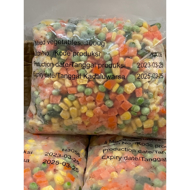 

Mix Vegetables 4 Way /China Xiamen /kg