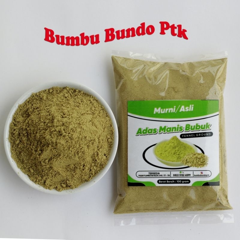 

Bubuk Adas Manis l Fennel Ground