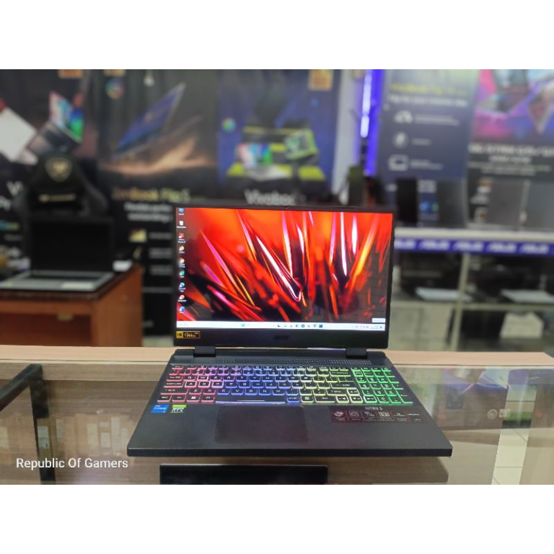 ACER NITRO 5 AN515-58 Intel Core i7 12500H Ram 16gb ssd 512gb nvme nvidia rtx 3060 6gb gddr6