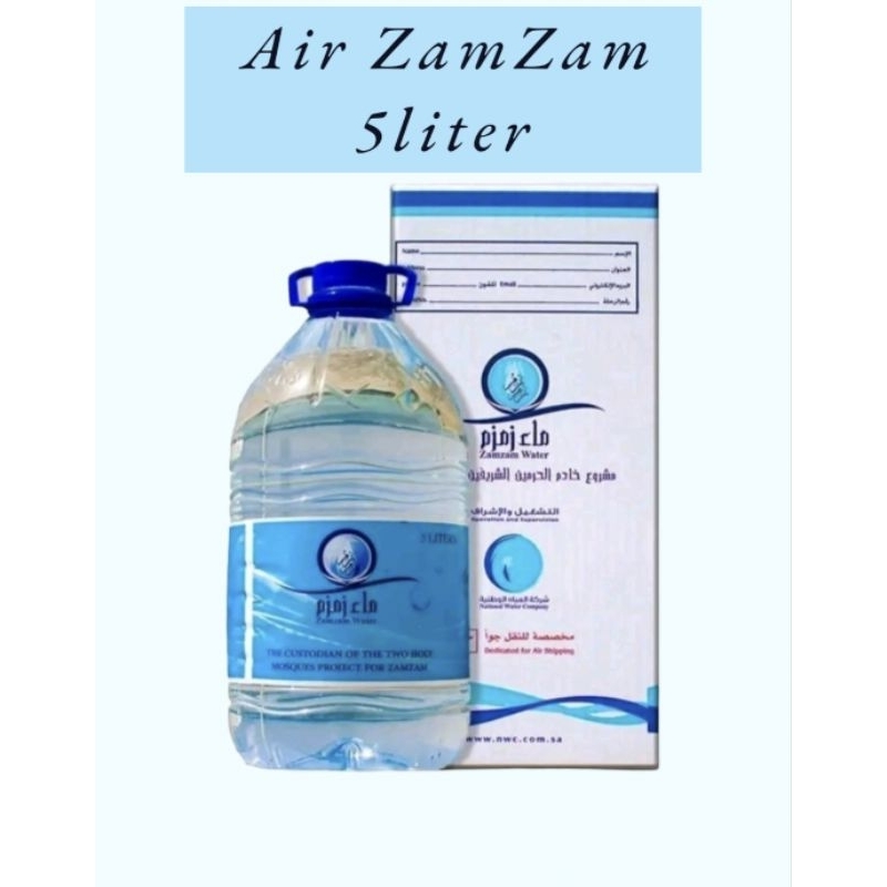

ZAMZAM ORIGINAL 5 LITER KEMASAN GALON