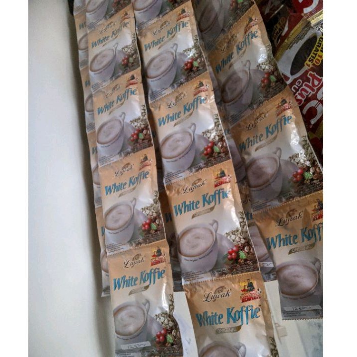 

SATU RENCENG KOPI LUWAK WHITE KOFFIE (10PCS)