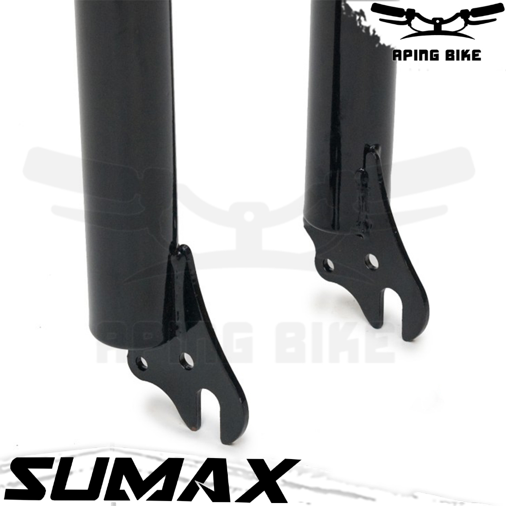 Fork BMX 18 SUMAX Oversize (TANPA DRAT) Hitam Garpu Sepeda BMX 18