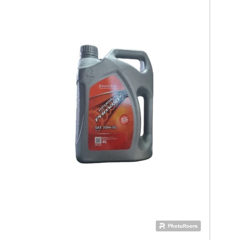 OLI MOBIL PRIMA XP SAE 20W 50 GALON 4L PERTAMINA