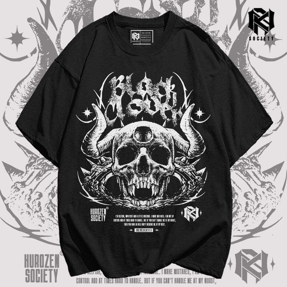 Kurozen T-shirt Black Clover Hage