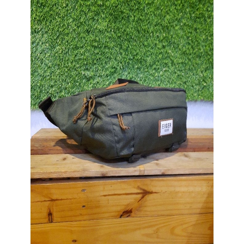 TAS SELEMPANG EIGER 5245 ROUTED SHOULDER WAIST R - SLING BAG PRIA WANITA - TAS HARIAN